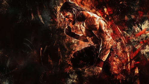 Man of Fire: Strength and Determination