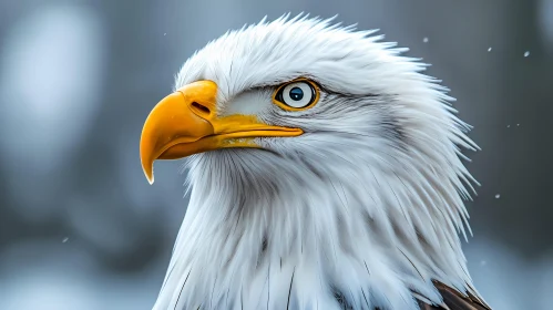 Eagle Portrait Close-up