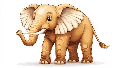 Adorable Elephant Drawing