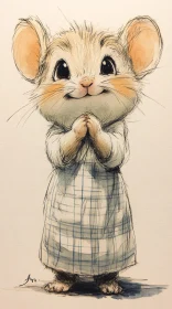 Adorable Mouse Art