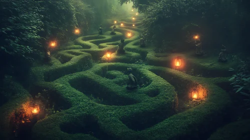 Labyrinth of Light: A Garden's Tale