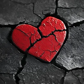 Cracked Heart: Symbol of Emotional Pain