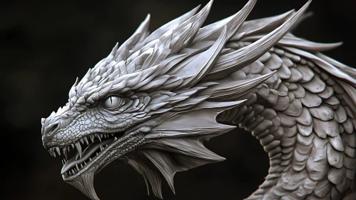 Dragon Head Close-Up