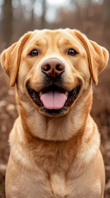 Happy Dog in Outdoor Setting