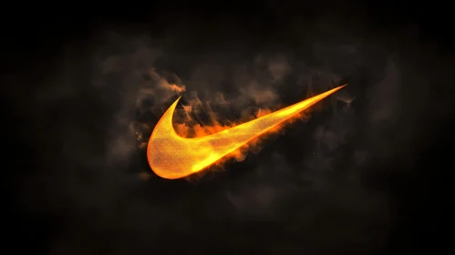 Logo Engulfed in Flames