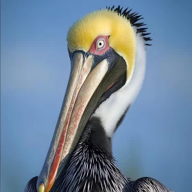 Seabird Close-Up: A Pelican's Stare