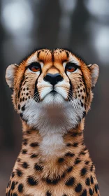 Cheetah's Gaze: Nature's Elegance