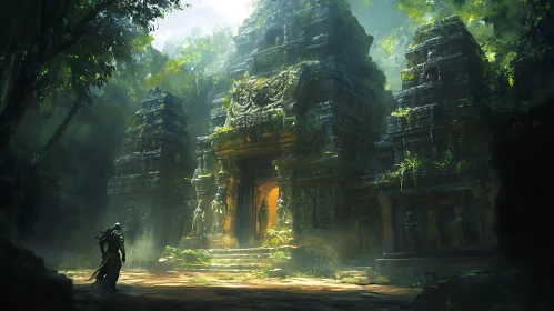 Lost Temple in the Jungle