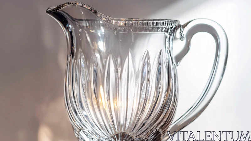 AI ART Crystal Pitcher Radiance