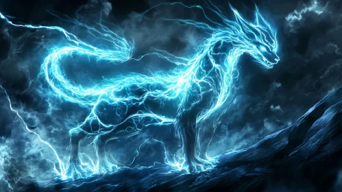 Storm Dragon of the Lightning