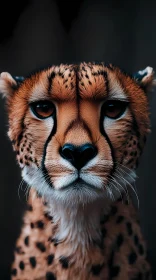 Cheetah's Gaze in Detail