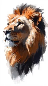 Regal Lion Art