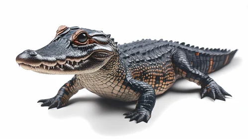 Stylized Alligator Render