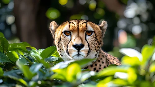 Cheetah in Its Natural Habitat