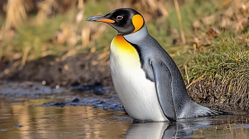Penguin in Natural Habitat