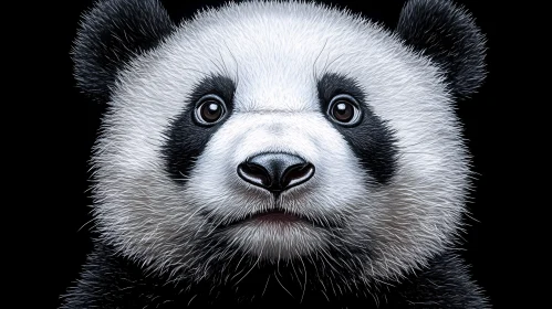 Panda Animal Portrait
