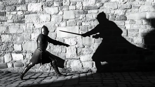 Medieval Knight Shadow Fight