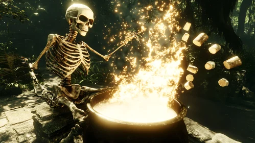 Bones Bonfire: A Forest Feast