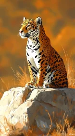 Leopard in Natural Habitat