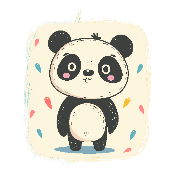 POD Design Adorable Panda Tee