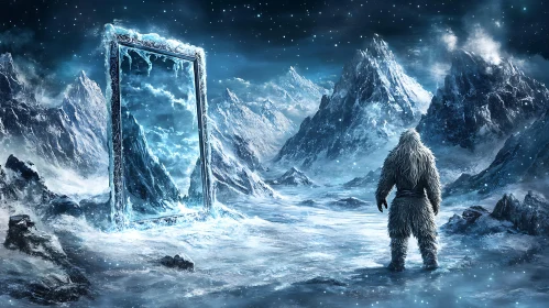 Yeti at Frozen Mountain Gate