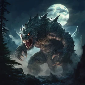 Night Creature Fantasy Art