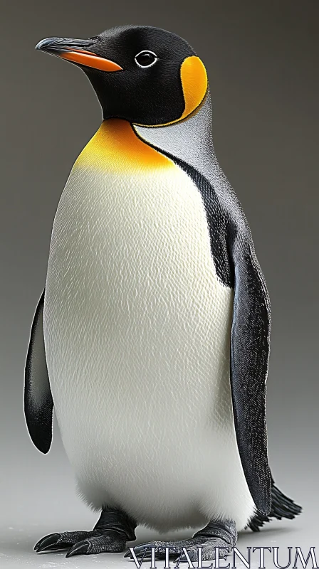 Elegant Penguin Image AI Image