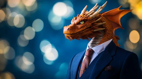 Dapper Dragon: A Formal Portrait