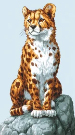 Majestic Big Cat Artwork