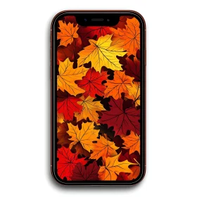 Fall Foliage Display on Mobile Device