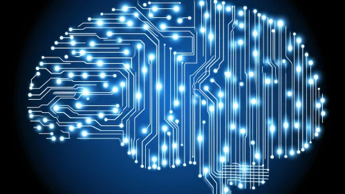 Artificially Intelligent Computer Circuit in the Shape of a Human Brain
