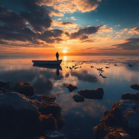 Silhouette at Sunset