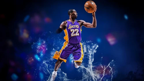 Athlete Mid-Air