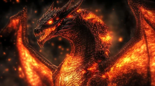 Dragon Ablaze: A Creature of Fire