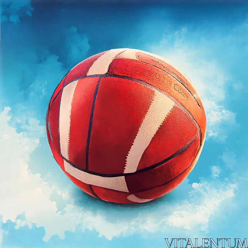 Floating Ball AI Image