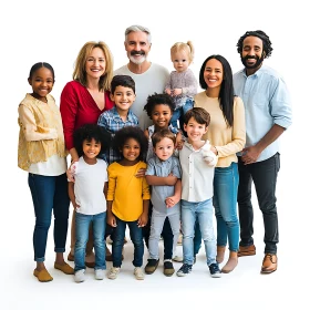 Diverse Group of People Smiling