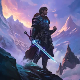 Armored Warrior with Sword