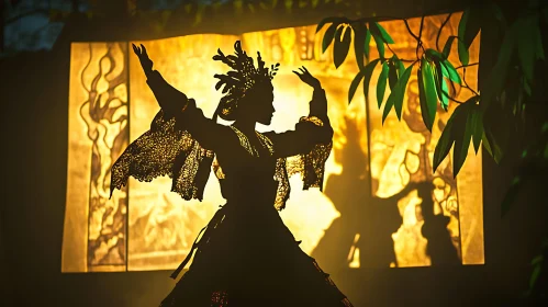 Shadow Dancer: Silhouette in Costume