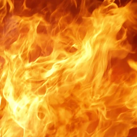 Swirling Patterns of Fire