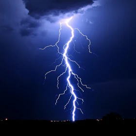 Nature's Fury: Lightning Strike