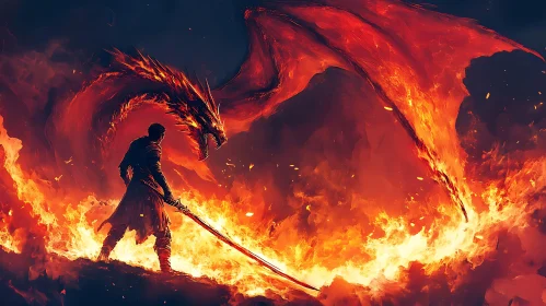 Dragon's Inferno: A Warrior's Stand