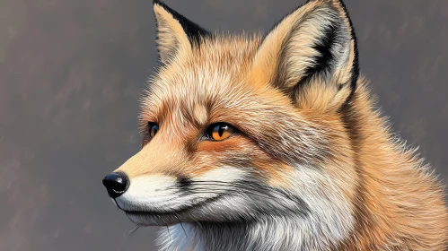 Artistic Fox Portrait