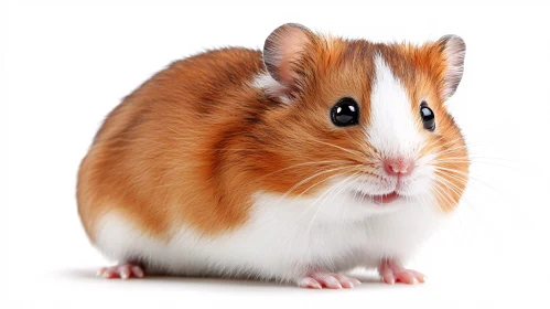 Charming Fluffy Hamster