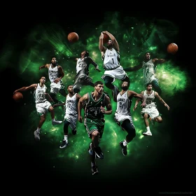 Players on the Court