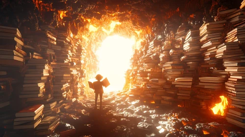 Illuminated Book Cavern