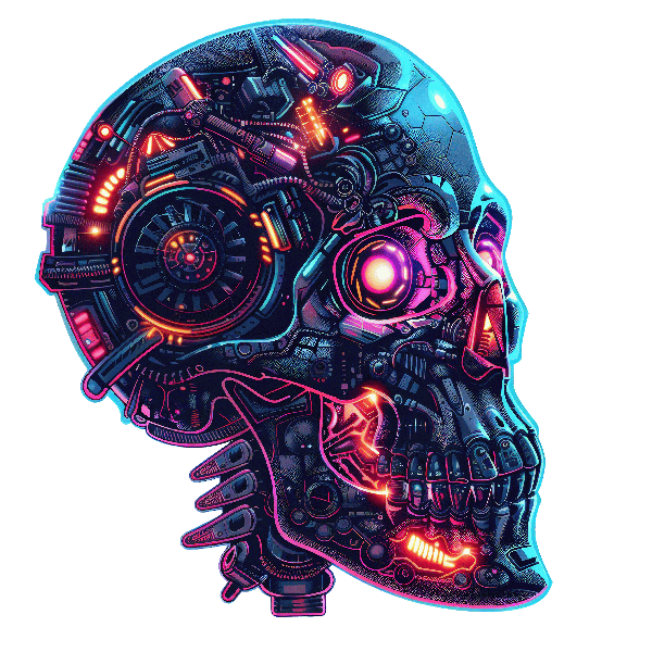 Tech Skull Artwork