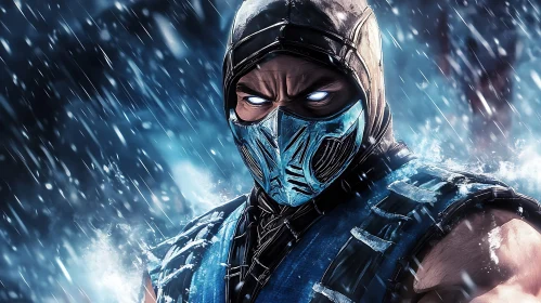 Icy Warrior: Sub-Zero in Action