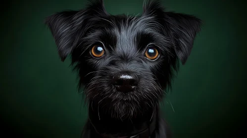 Close-Up Image of a Dog