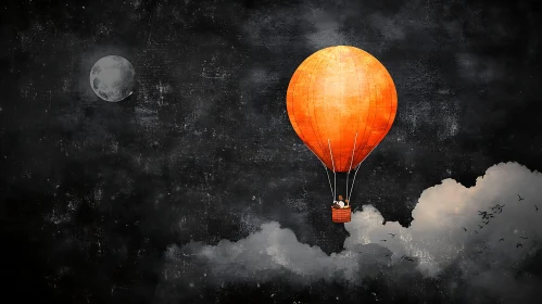 Surreal Hot Air Balloon Adventure