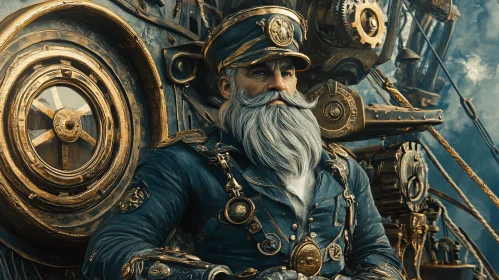 Gears and Glory: A Steampunk Portrait